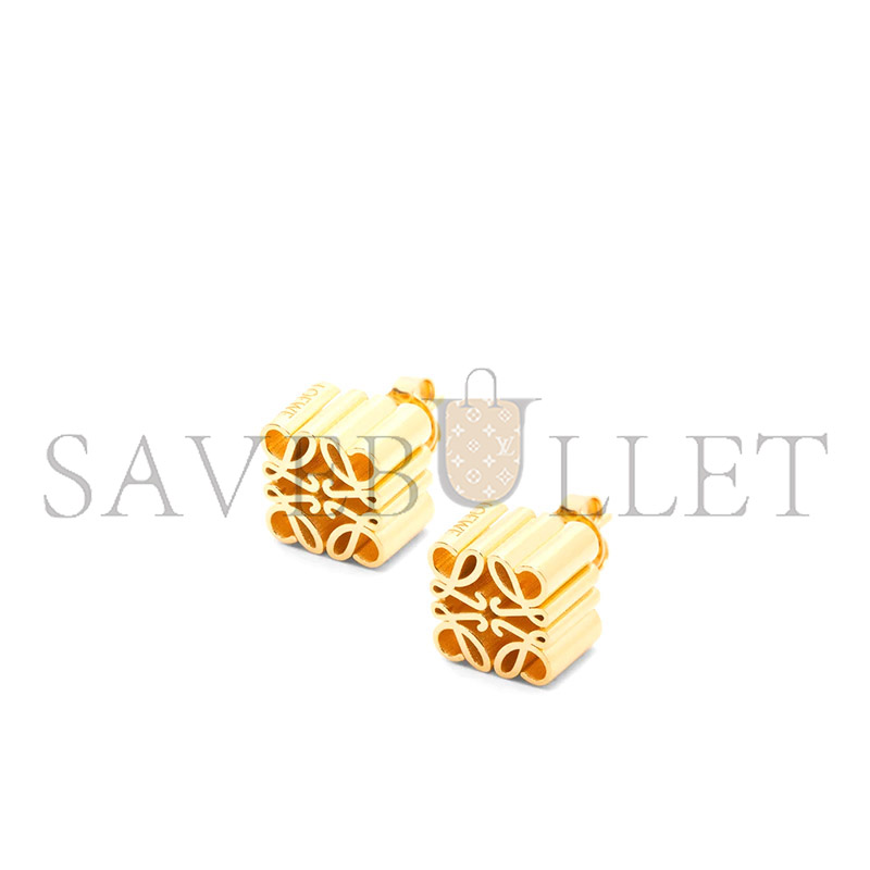 LOEWE ANAGRAM STUD EARRINGS IN STERLING SILVER J821239X04-8130